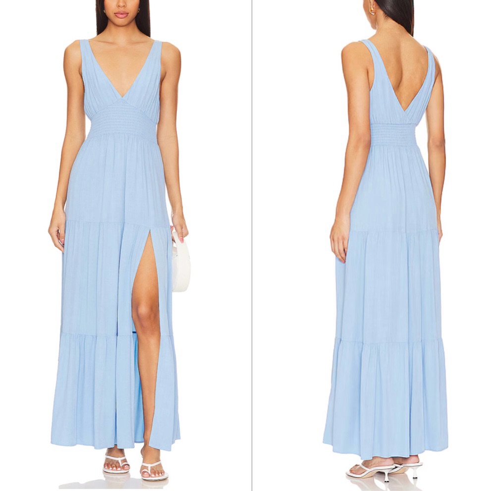 L*Space Lilikoi V-Neck Maxi Dress